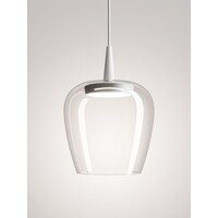 Zafferano Hanglamp Bilia Nude Ø 18 cm met geïntegreerde LED