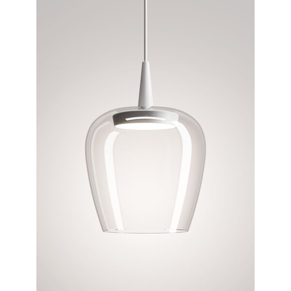 Zafferano Hanglamp Bilia Nude Ø 18 cm met geïntegreerde LED