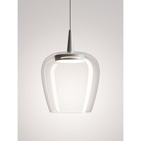 Zafferano Hanglamp Bilia Nude Ø 18 cm met geïntegreerde LED