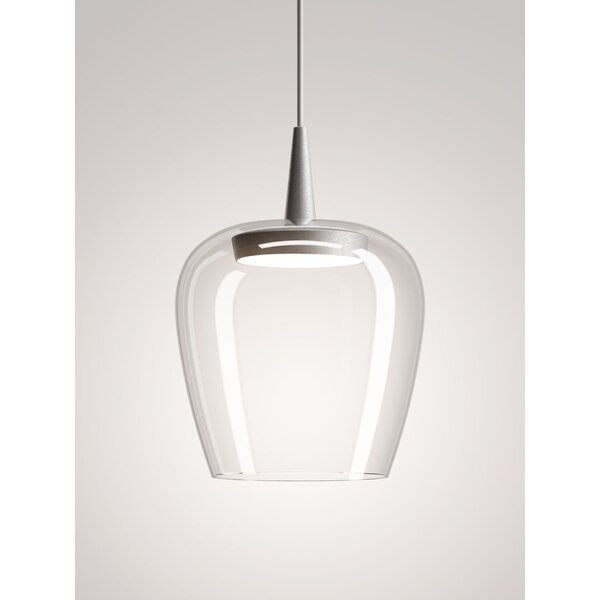 Zafferano Hanglamp Bilia Nude Ø 18 cm met geïntegreerde LED