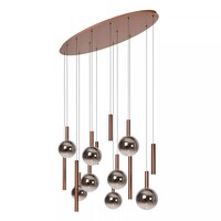 Lucide Dimbare 14-lichts hanglamp Jasmine met geïntegreerde LED