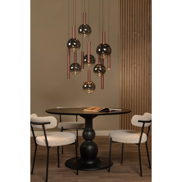 Lucide Dimbare 12-lichts hanglamp Jasmine met geïntegreerde LED