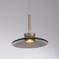 Neuhaus Pure In hoogte verstelbare én dimbare 2-lichts hanglamp Pure Moon met geïntegreerde LED