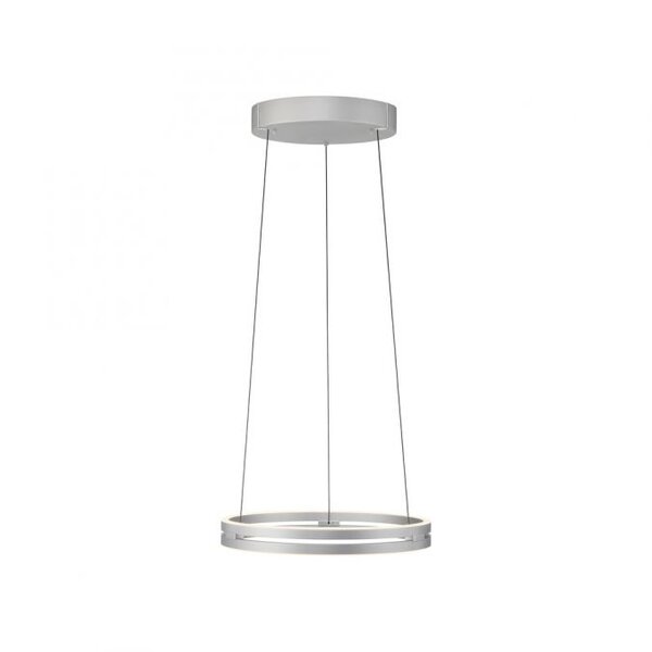 Neuhaus Pure In hoogte verstelbare én dimbare hanglamp Pure E-Loop Ø 50 cm met geïntegreerde LED