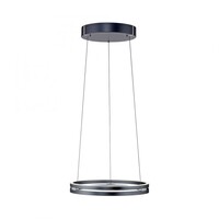 Neuhaus Pure In hoogte verstelbare én dimbare hanglamp Pure E-Loop Ø 50 cm met geïntegreerde LED