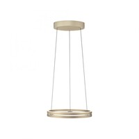 Neuhaus Pure In hoogte verstelbare én dimbare hanglamp Pure E-Loop Ø 50 cm met geïntegreerde LED