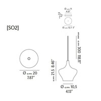 Lodes Dimbare hanglamp Nostalgia Medium met geïntegreerde LED - SHOWROOM MODEL