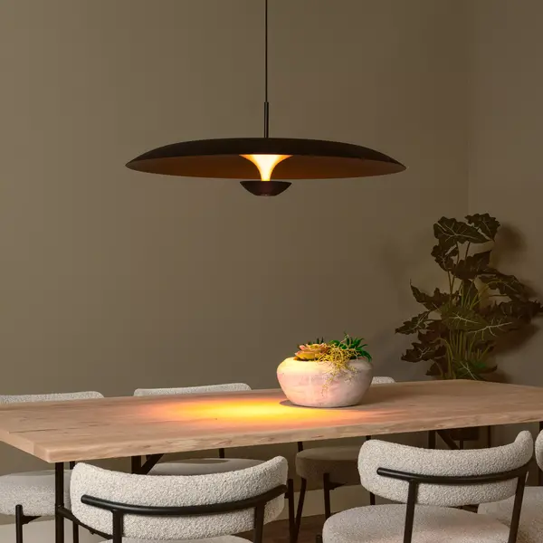 Lucide Dimbare hanglamp Kenneth Ø 80 cm met geïntegreerde LED