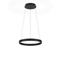 Knapstein In hoogte verstelbare en dimbare hanglamp Svea Lift met geïntegreerde LED - Ø 40 cm
