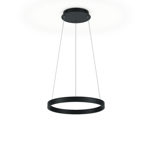 Knapstein In hoogte verstelbare en dimbare hanglamp Svea Lift met geïntegreerde LED - Ø 40 cm