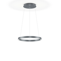 Knapstein In hoogte verstelbare en dimbare hanglamp Svea Lift met geïntegreerde LED - Ø 40 cm