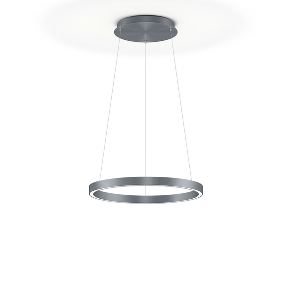 Knapstein In hoogte verstelbare en dimbare hanglamp Svea Lift met geïntegreerde LED - Ø 40 cm