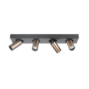 Highlight Kantelbare én draaibare 4-lichts opbouwspot Eliano