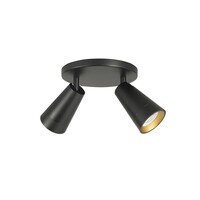 Highlight 2-lichts opbouwspot Petunia