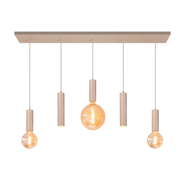 Highlight 5-lichts hanglamp Locarno