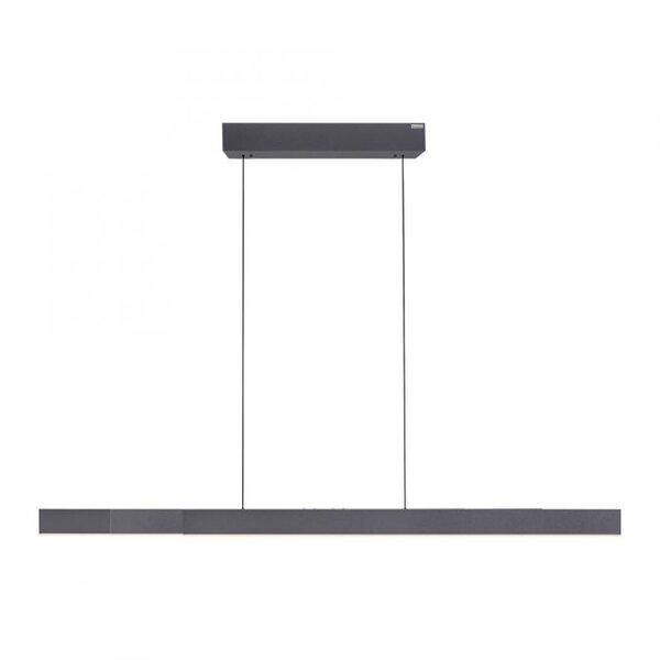Neuhaus Pure In hoogte/lengte verstelbare en dimbare hanglamp Pure Moto-Rise met geïntegreerde LED