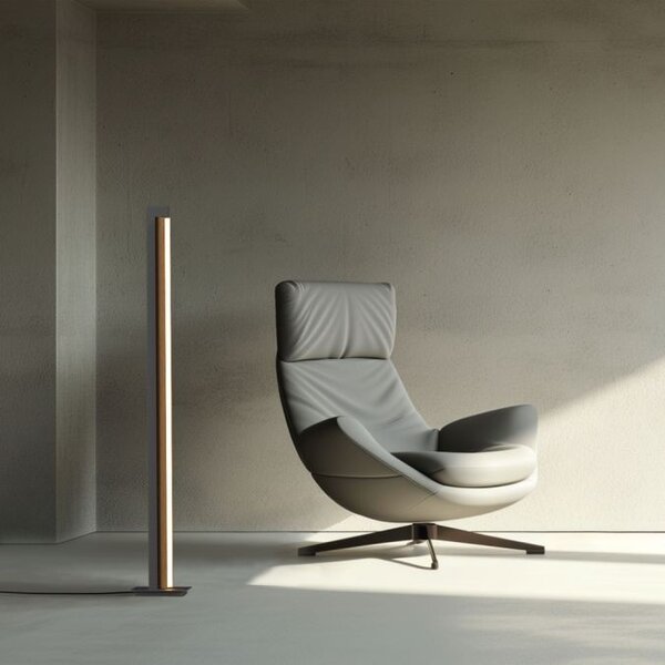 Dimbare vloerlamp Pure Lines Floor met geïntegreerde LED Neuhaus Pure Dimbare vloerlamp Pure Lines Floor met geïntegreerde LED