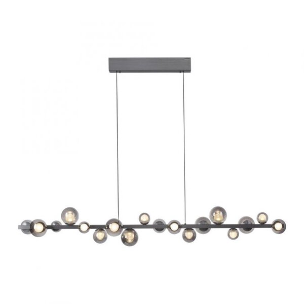 In hoogte verstelbare en dimbare 18-lichts hanglamp Pure E-Popup met geïntegreerde LED Neuhaus Pure In hoogte verstelbare en dimbare 18-lichts hanglamp Pure E-Popup met geïntegreerde LED