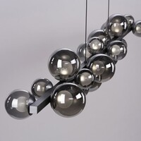 In hoogte verstelbare en dimbare 18-lichts hanglamp Pure E-Popup met geïntegreerde LED Neuhaus Pure In hoogte verstelbare en dimbare 18-lichts hanglamp Pure E-Popup met geïntegreerde LED