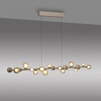 In hoogte verstelbare en dimbare 18-lichts hanglamp Pure E-Popup met geïntegreerde LED Neuhaus Pure In hoogte verstelbare en dimbare 18-lichts hanglamp Pure E-Popup met geïntegreerde LED
