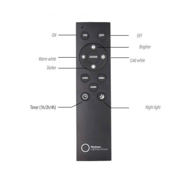 In hoogte verstelbare én dimbare 19-lichts hanglamp Pure Popup met geïntegreerde LED Neuhaus Pure In hoogte verstelbare én dimbare 19-lichts hanglamp Pure Popup met geïntegreerde LED