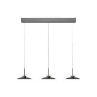 Neuhaus Pure In hoogte verstelbare en dimbare 3-lichts hanglamp Pure Moon met geïntegreerde LED