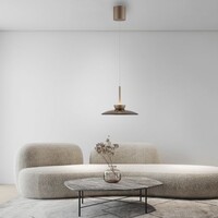 Neuhaus Pure In hoogte verstelbare en dimbare hanglamp Pure Moon met geïntegreerde LED | Ø 32 cm