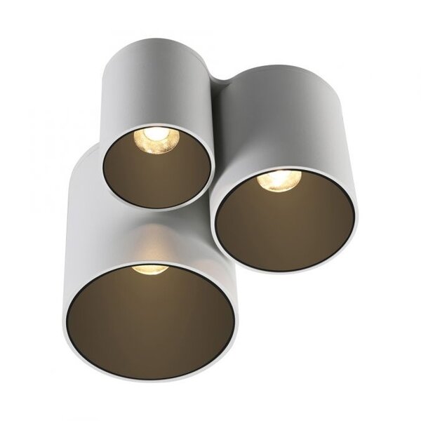 Neuhaus Pure Dimbare 3-lichts plafondlamp Pure Point met geïntegreerde LED