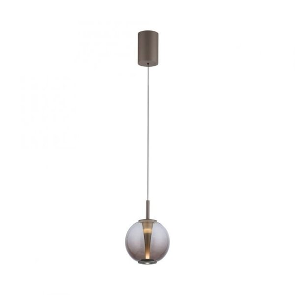 Neuhaus Pure In hoogte verstelbare én dimbare 1-lichts hanglamp Pure Infinity met geïntegreerde LED