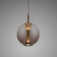 Neuhaus Pure In hoogte verstelbare én dimbare 1-lichts hanglamp Pure Infinity met geïntegreerde LED