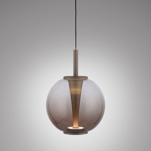 Neuhaus Pure In hoogte verstelbare én dimbare 1-lichts hanglamp Pure Infinity met geïntegreerde LED