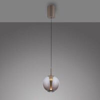 Neuhaus Pure In hoogte verstelbare én dimbare 1-lichts hanglamp Pure Infinity met geïntegreerde LED