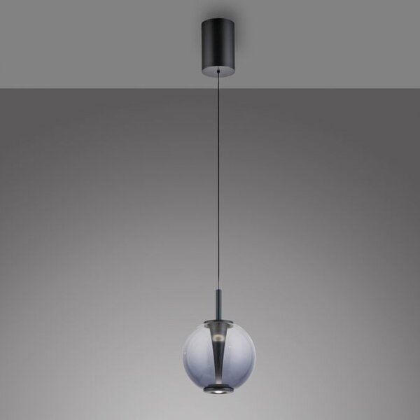 Neuhaus Pure In hoogte verstelbare én dimbare 1-lichts hanglamp Pure Infinity met geïntegreerde LED