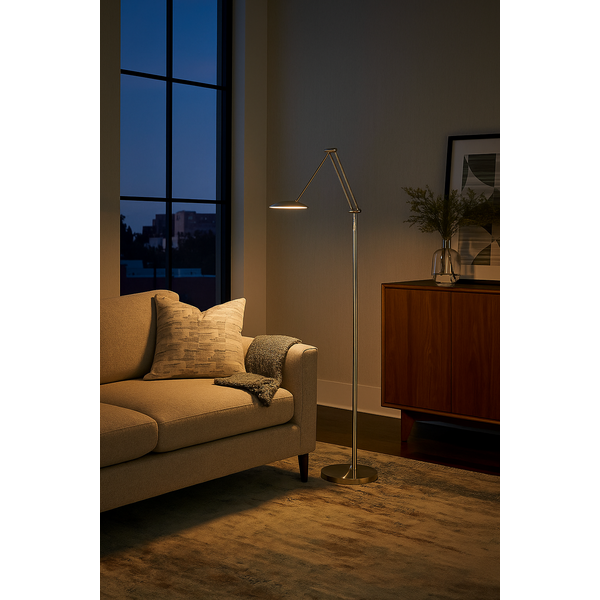 Highlight Dimbare vloerlamp Sapporo met geïntegreerde LED