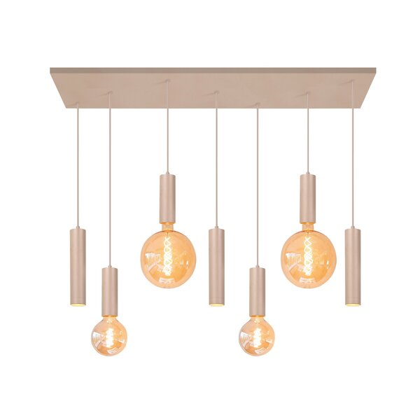 Highlight 7-lichts hanglamp Locarno