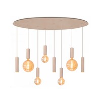 Highlight 8-lichts hanglamp Locarno