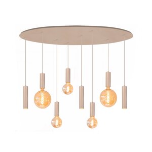 Highlight 8-lichts hanglamp Locarno