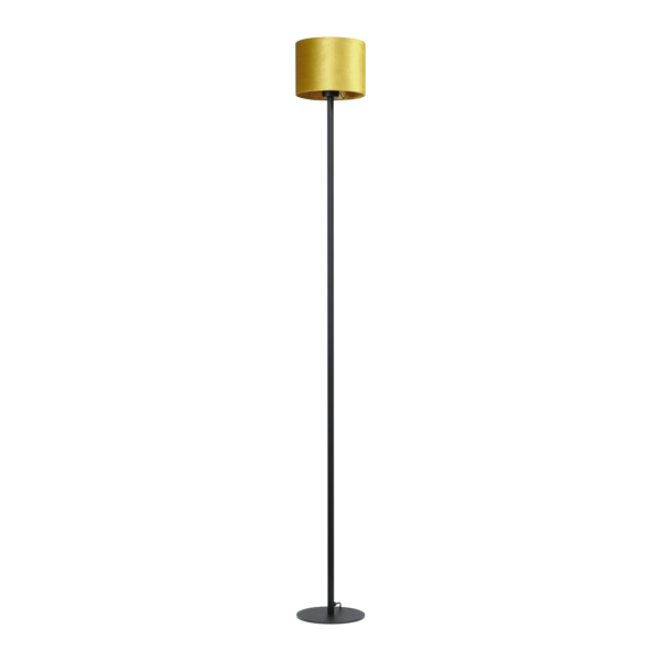 Masterlight Vloerlamp Venus zwart | H 175 cm