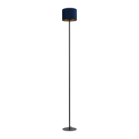 Masterlight Vloerlamp Venus zwart | H 175 cm