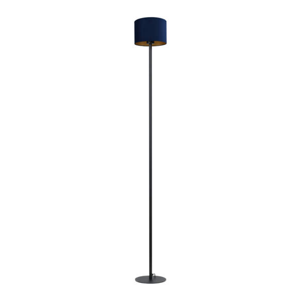 Masterlight Vloerlamp Venus zwart | H 175 cm