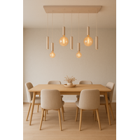 Highlight 7-lichts hanglamp Locarno