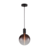 Masterlight 1-lichts hanglamp Tence - zwart