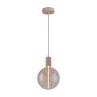 Masterlight 1-lichts hanglamp Tence - beige