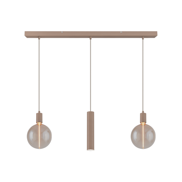 Masterlight 3-lichts hanglamp Tence