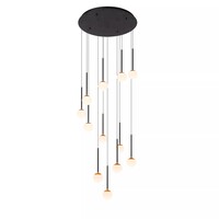 Lucide Dimbare, rondvormige 12-lichts hanglamp Calina met geïntegreerde LED