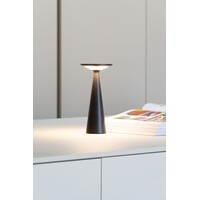 Zafferano Dimbare, draagbare en oplaadbare tafellamp Damina met geïntegreerde LED