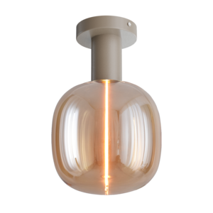 Masterlight 1-lichts plafondlamp Tence - beige