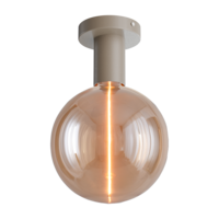 Masterlight 1-lichts plafondlamp Tence - beige
