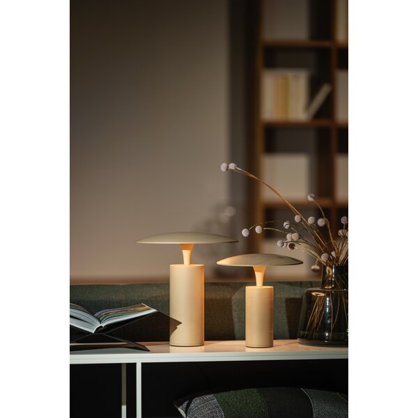 Expotrading 'Dim to Warm' dimbare tafellamp Jess met geïntegreerde LED