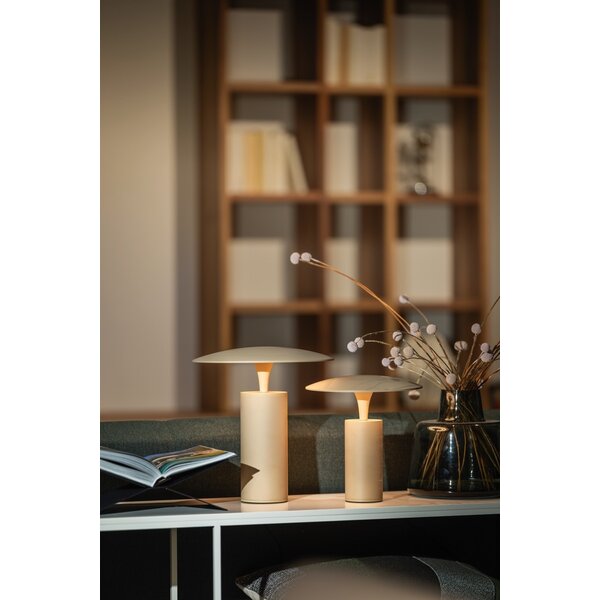 Expotrading 'Dim to Warm' dimbare tafellamp Jess met geïntegreerde LED